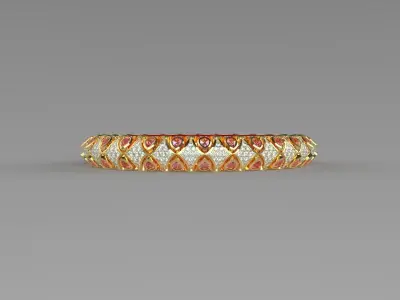 Eternity Bangle01 3D print model