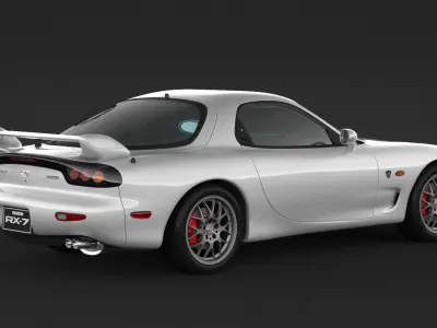 Mazda RX-7 Spirit R 3D model