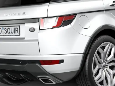Range Rover Evoque 5-door 2016 3D model