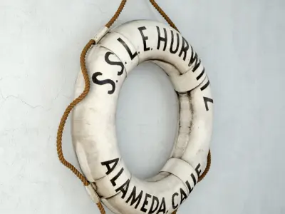 S s l e Hurwitz Alemeda Calif Life Perserver 3D model