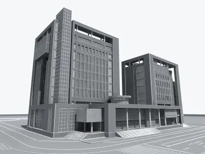 Building 75 3D model