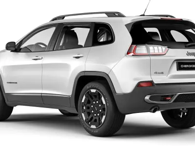 Jeep Cherokee Trailhawk 2019 3D model