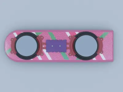 Hoverboard  3D model