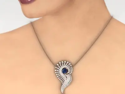 pendant for women 3D print model