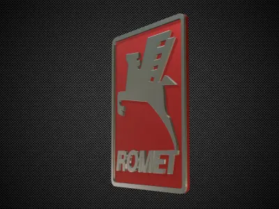 romet logo 3D model