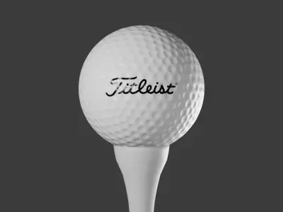 Golf Ball 3D model