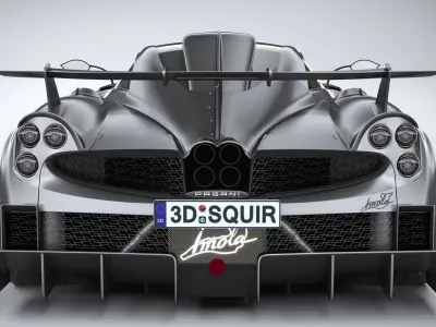 Pagani Imola 2021 3D model