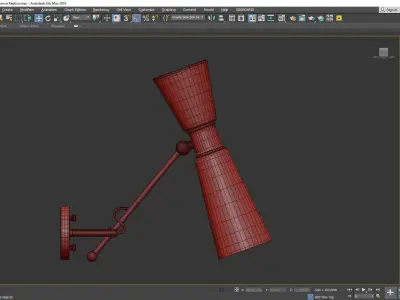  NOBU LUXURY WALL 2 Low-poly 3D model