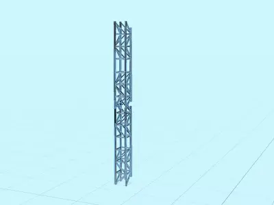 Truss Free low-poly 3D model