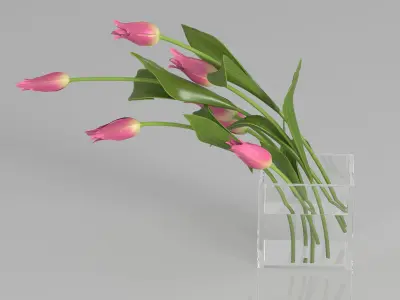 Flowers 04 3D model