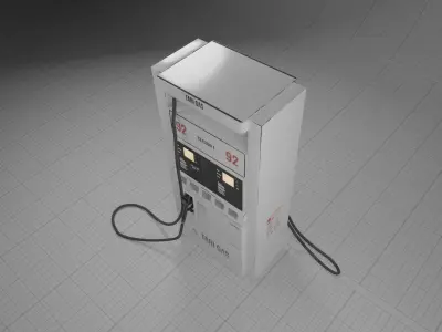 Gaspump 3D model