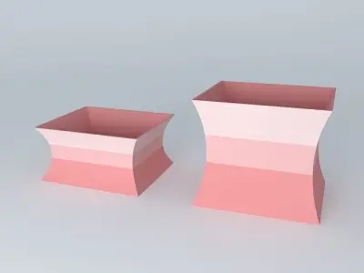 glass vase Free 3D model