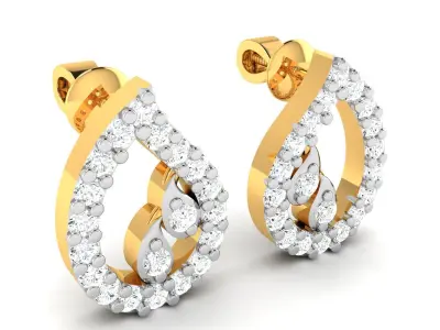 Women Earring 3D print model