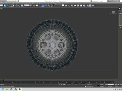 Disc of the Soviet bus Liaz-677 3D model