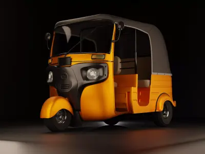 tricle bajaj Free 3D model