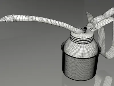 Garage Oilcan 3D model