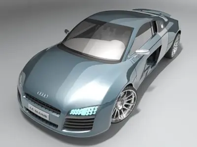 Audi Le Mans 2004 3D model