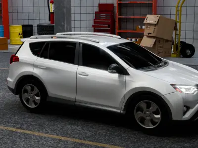Toyota Rav4 3D Model 3D model
