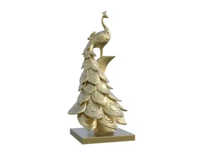 Peacock Statue  3D print model