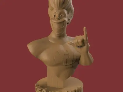 Freakazoid bust 3D print model