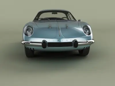 Renault Alpine A110 1100 3D model