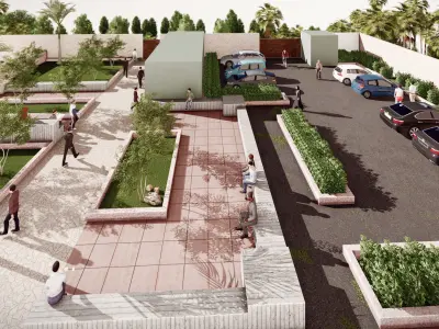 Contemporary Museum Architecture Project 3D model