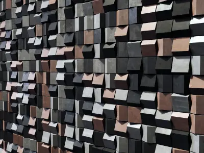 Tile Mutina bathroom n1 3D model