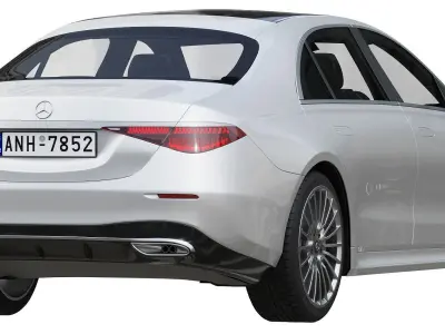 Mercedes-Benz S-Class AMG 2021 3D model