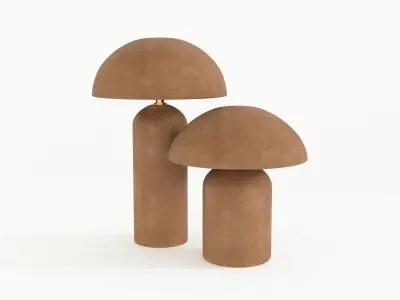 Mushroom Lamp 3D model