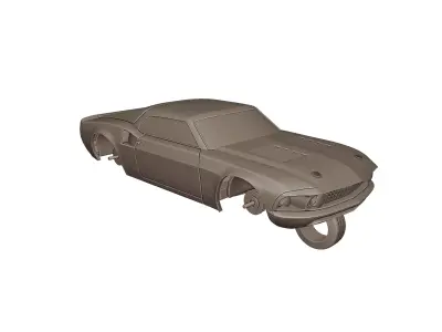 Mach forty 1969 3d print model 3D print model