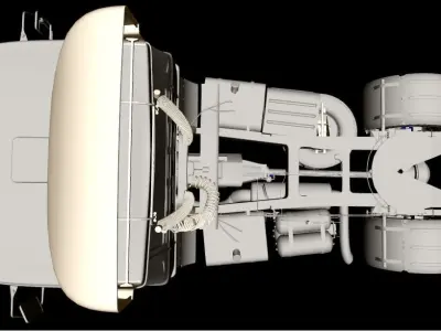  Liaz 110 Low-poly 3D model