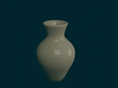 Pottery vase 3D model