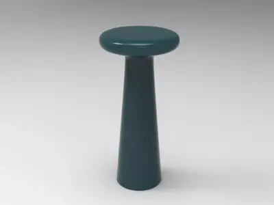 Huru Side Table Low-poly 3D model