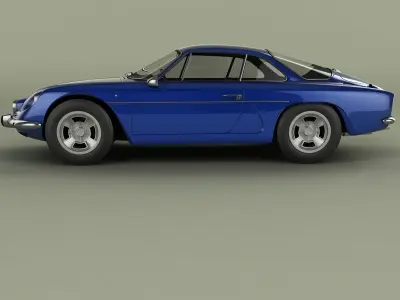 Renault Alpine A110 1300G 3D model