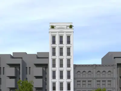 Shophouse Vietnam - Classic 3D model