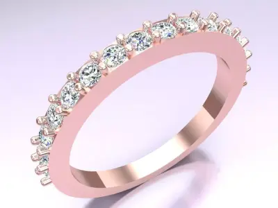 Diamond Ring - Womens Rings - N326259 3D print model