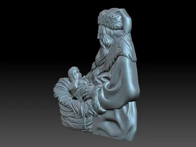 Santa  3D print model buy