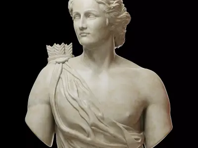 Apollo Bust 3D print model
