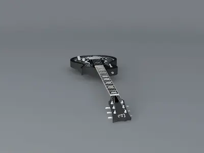 ESP LTD EC COBWEB guitar Free 3D model