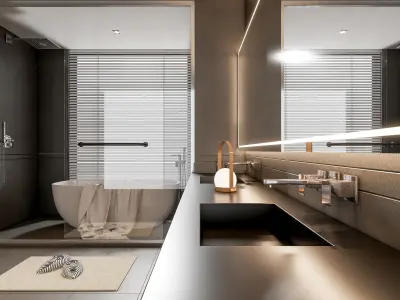 Bathroom 99 3D model