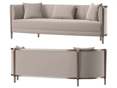 caracole oxford sofa 3D model