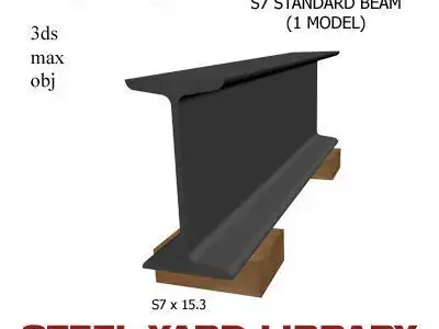 S7 Standard Beam 3D model