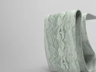 Noguh Table Low-poly 3D model