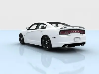 Dodge Charger SRT8 2012 3D model