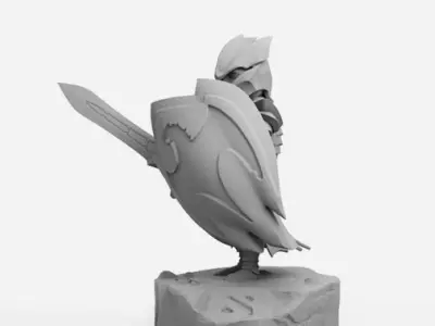 Dragon Knight Chibi - DOTA 2 - 3D Print Collection 3D print model