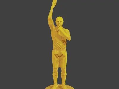 Soccer Player SP 044 3D print model