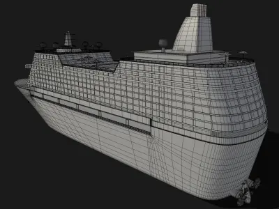Luxury Liner 3D model