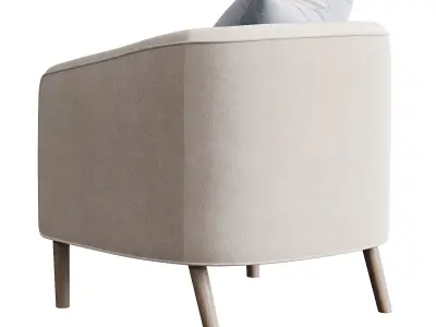 Dolores Chair 3D model