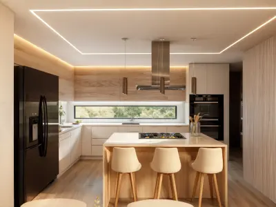 Modern House 3D Model - Interior and Exterior Included 3D model