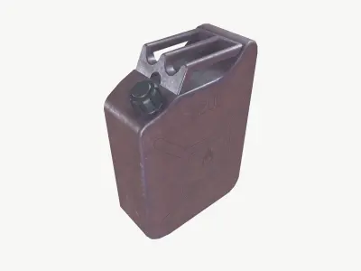 Fuel can 3D model